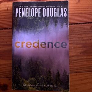 SOLD Credence by - Paperback Novel with Purple Forest Cover